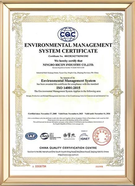 ISO 14001 2015