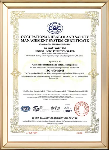 ISO 45001 2018