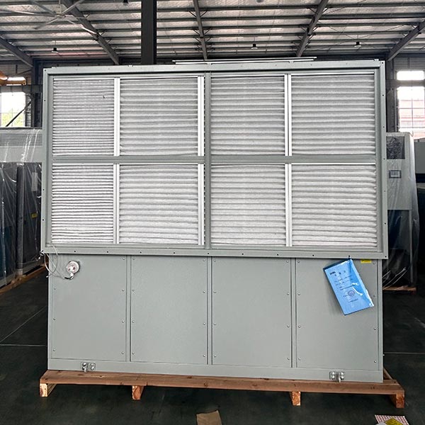 Back air return, top air supply type