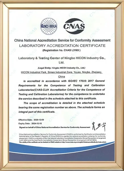 Certification
