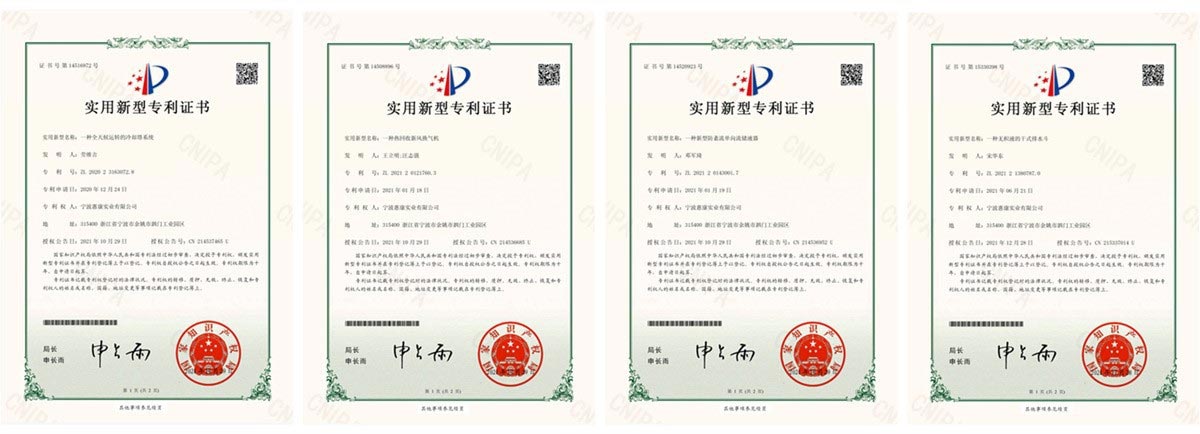 Ningbo Hicon Industry Improves With Patents