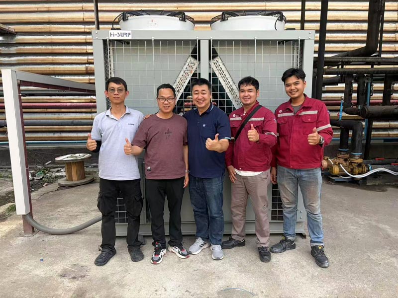 Hicon team with Thai client