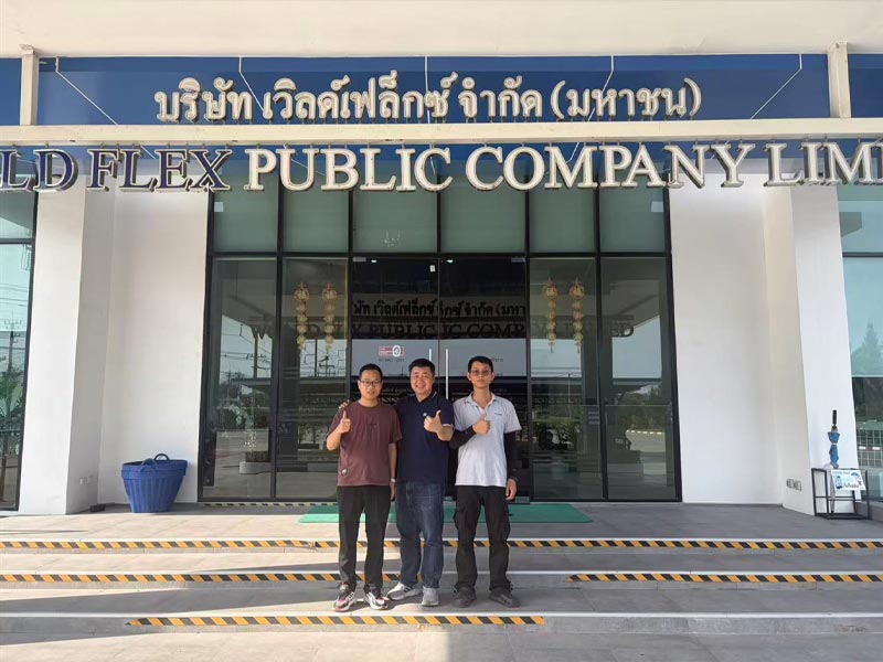 Hicon team with Thai client